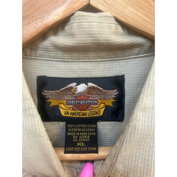 Harley Davidson Button Down Long Sleeve An American Legend Embroidered PocketXL - Picture 6 of 7